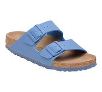 BIRKENSTOCK Damen Arizona Rivet Logo Sandale, vegan canvas elemental blue, 40