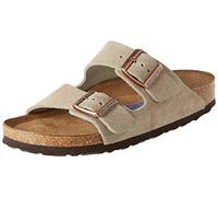 Birkenstock Arizona Weichbettung Veloursleder Unisex Pantolette Größe 43, Farbe: