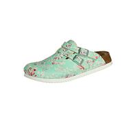 BIRKENSTOCK Damen Clogs Kay SL Birko-Flor schmal 37 EU Schmal Flower Mint