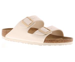 Birkenstock Damen Flache Sandalen Arizona Slip-On Eierschale EU 41 / UK 7,5