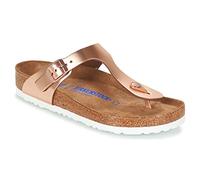 Birkenstock Damen Gizeh 1005048 Zehentrenner, Pink (Metallic Copper Metallic Copper), 37 EU, BK1005048