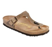 Birkenstock Classic Gizeh Leder 943811, Zehentrenner, Braun (Tabacco Brown 7888), 37 EU (4.5 UK)