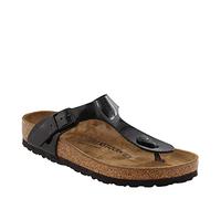 Birkenstock Damen Gizeh Zehentrenner, Schwarz (Black), 39 EU