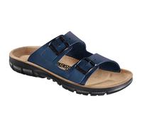 Birkenstock Damen-/Herren-PU-Pantolette, Bilbao BF Blue 1 St
