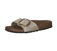 Birkenstock Madrid Birko-flor Narrow Pantoletten Für Damen In Beige 1015279-gpw Beige 37