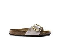 Birkenstock Madrid Birko-flor Narrow Pantoletten Für Damen In Beige 1015279-gpw Beige 40