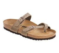 Birkenstock Damen Mayari Natural Leather Oiled Sandale (Größe 36, braun)