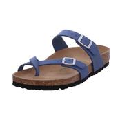 BIRKENSTOCK Damen Mayari Syn Sandale, elemental blue, 38