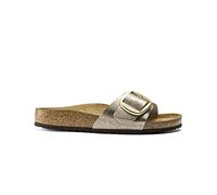Birkenstock Madrid Big Buckle Pantolette - Damen - taupe in Größe 36