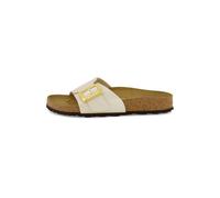 Birkenstock Damen Pantolette CATALINA CUSHION BUCKLE, offwhite, Gr. 36EU