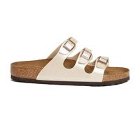 Birkenstock Damen Pantolette Florida Birko-Flor Graceful normal Creme 39