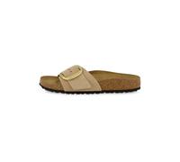 Birkenstock Madrid Big Buckle für Damen, beige, Gr. 37 EU