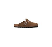 Birkenstock 1030861 Boston BS Dark Tea Tonal Sandalen für Herren aus Wildleder Braun, Dark Tea Tonal, 42 EU