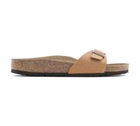 BIRKENSTOCK Damen Pantoletten Madrid Birko Flor Vegan braun