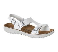 Birkenstock Damen-PU-Sandale, Saragossa BF White, 42