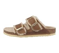 Birkenstock Damen Sandale Arizona Big Buckle Lammfell geöltes Nubukleder normal