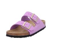 Birkenstock Damen Sandale Arizona Nubukleder schmal Lila 38