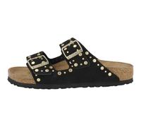 Birkenstock Damen Sandale Arizona Rivet Veloursleder schmal