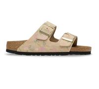 Birkenstock Damen-Sandale Arizona Sandcastle Flower DS26BI18 1031736, beige, 37 EU