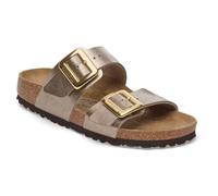 Birkenstock Damen Sandale Sydney Cushion Buckle Birko-Flor Graceful normal Braun 40