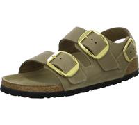 BIRKENSTOCK Damen Sandalen 1031782 Milano Big Buckle tabacco brown schmal 39 EU