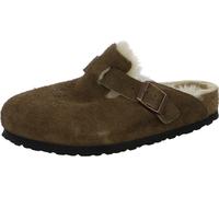 BIRKENSTOCK Damen Winterpantoffel 1032440 Boston Shearling dark tea normal 42 EU