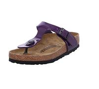 BIRKENSTOCK Damen Zehensandale Gizeh Birko-Flor Lack Normal