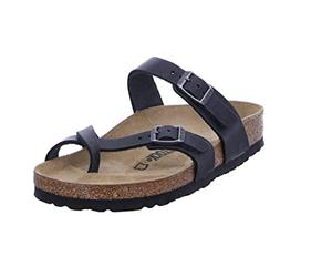 Birkenstock Damen Zehensandale Schwarz 44