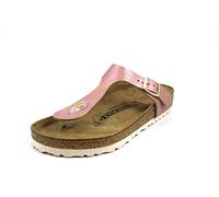 BIRKENSTOCK Damen Zehentrenner Gizeh Vegan Birko Flor