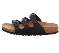 BIRKENSTOCK Pantoffeln Florida Soft Footbed in Schwarz 41