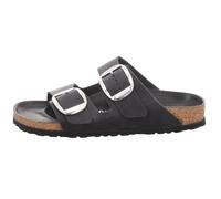 Birkenstock Damenschuhe Klassische Pantoletten Schwarz Schwarz - Gr. - 38