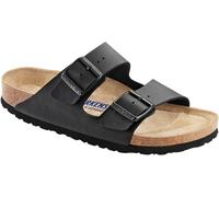 Birkenstock Damenschuhe Klassische Pantoletten Schwarz Schwarz - Gr. - 48