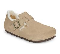 BIRKENSTOCK Damenschuhe London Shearling LEVE Taupe in Beige 44
