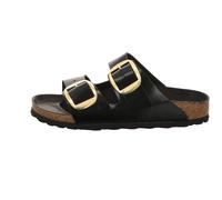 Birkenstock Damenschuhe Pantoletten High-Shine Black High-Shine Black - Gr. - 37