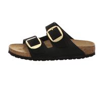 Birkenstock Damenschuhe Pantoletten Schwarz Schwarz - Gr. - 37