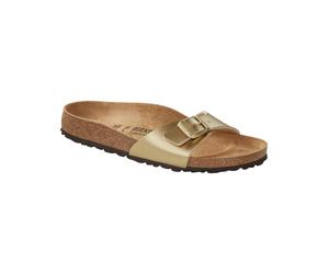 Birkenstock - Einriemer - Madrid W Birko-Flor Gold für Damen aus Leder - Größe 39 Gold 39