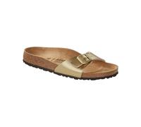 Birkenstock - Einriemer - Madrid W Birko-Flor Gold für Damen aus Leder - Größe 40 Gold 40