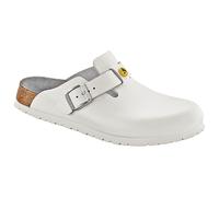 Birkenstock ESD-Clog Boston, Größe 37, weiß, schmal