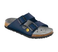 Sandale BIRKENSTOCK "Arizona ESD", Damen, Gr. 44, blau, Obermaterial: 100% sonstige Fasern AF., Schuhe Sandale, Topseller (98001305-44) blau