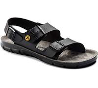 Birkenstock ESD-Sandale Kano, Größe 41, schwarz, normal 500580-41 (500240 500248 2570.500240 2570.500248 Alpro Fersenriemen Halbschuh Latsche Kano Pantoffel Pantolette Sandale Sandalette Schlappe)