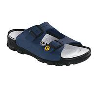 Birkenstock ESD-Sandale Toulon, Größe 37, Navy, normal 596050-37 (596020 596028 596030 596038 2570.596020 2570.596028 2570.596030 2570.596038 Alpro Birki Halbschuh Latsche Pantoffel Pantolette)
