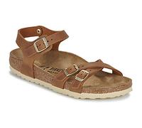 Birkenstock Unisex Kumba Cognac, Waxy Leather Sandal, 39 EU