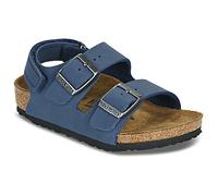 BIRKENSTOCK Flache Sandalen Milano AS Kids in Blau 25