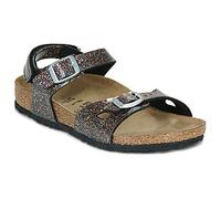 BIRKENSTOCK Flache Sandalen Rio AS Kids in Schwarz 33