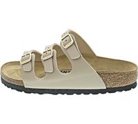 Birkenstock Florida Birko-Flor Narrow Sandalen beige/braun - 42