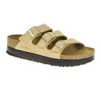 Birkenstock FLORIDA III PAP FLEX PLATFORM 1029760 beige - Pantolette für Damen - Größe 42