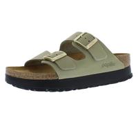 Birkenstock Florida, Keilabsatz-Sandalen für Damen, Eukalyptus, schmutzig, 37 EU