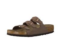 Pantolette Birkenstock Florida Mocha Regular SFB Damen-Schuhgröße 39