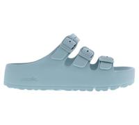 Birkenstock Florida-Plateau-Eva für Damen, Surf Green Dusty Aqua, 37 EU