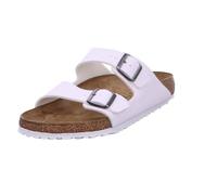 Birkenstock Pantolette Arizona BF 552681 Unisex Weiß Normal-Weit Größe 45
